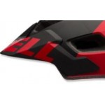 Bell Stoker Visor Matte Black Red Aggression